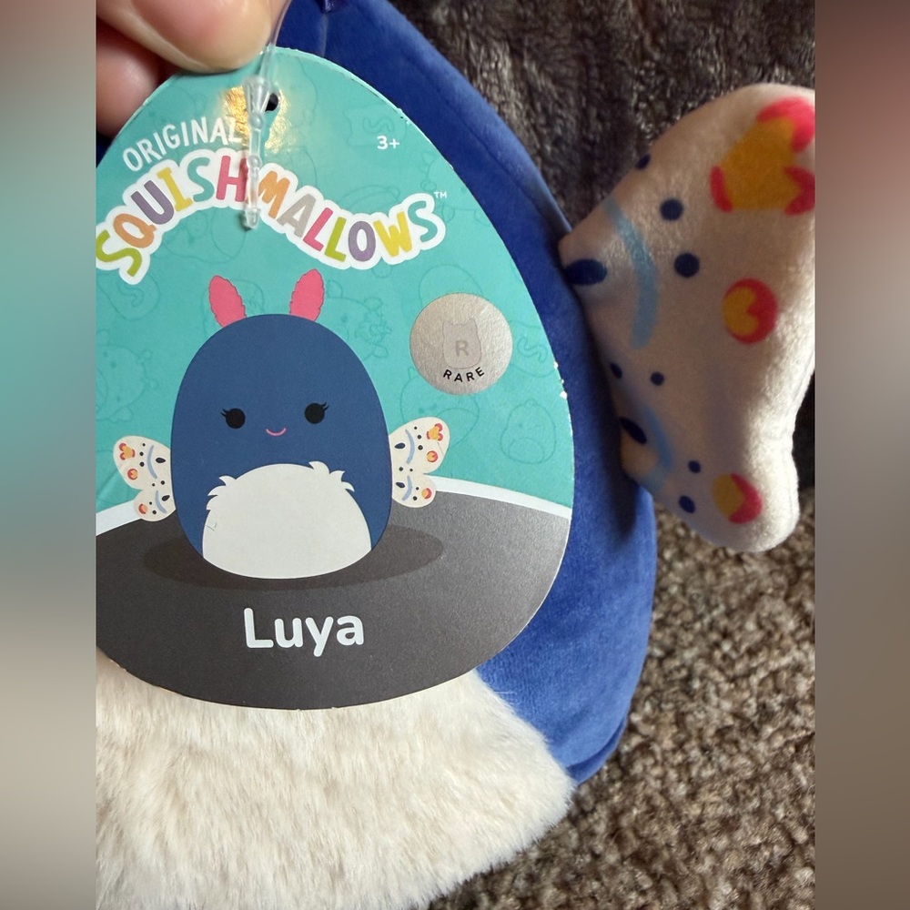 Luya the moth 🦋 RARE Squishmallow NWT ✨